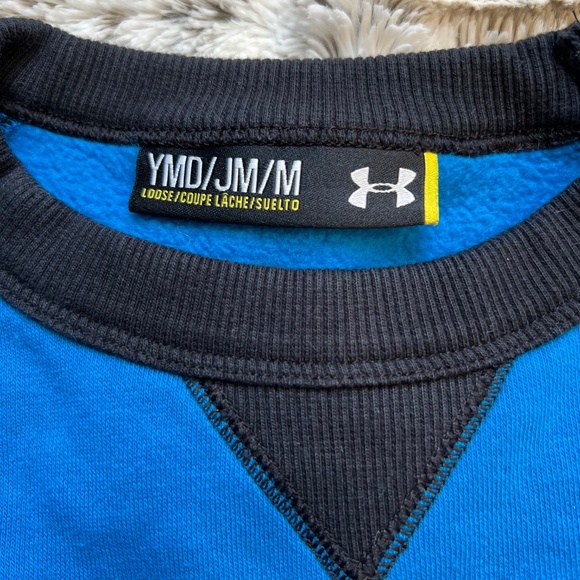 Under Armour Sweatshirt Kids Youth Medium - Picture 3 of 3